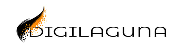 Digilaguna. ai based inspirational creations for print and home decor. logo