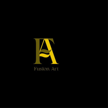 Fusion art logo
