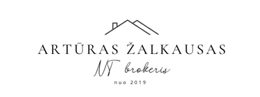 Nekilnojamo turto brokeris Artūras Žalkauskas logo