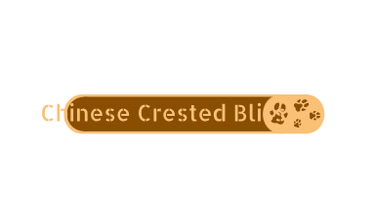 Chinese crested bliss logo