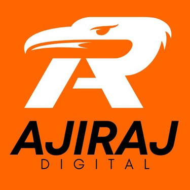 Ajiraj digital marketing  logo