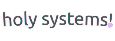 holy systems! logo