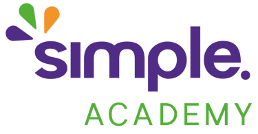 Landing Page Simple Academy logo