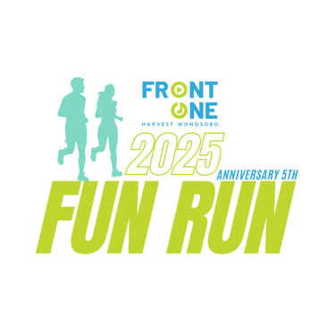 Front One Harvest Fun Run logo