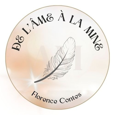 De l'âme à la mine, Florence Contes logo