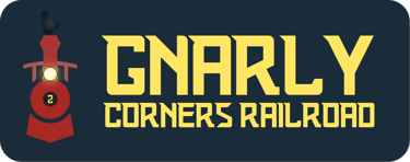 Gnarly Corners Railroad logo