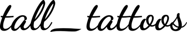 Tall tattoos logo