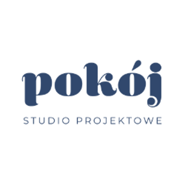 Pokoj studio projektowe logo