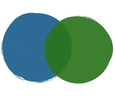 Indigo in Green logo
