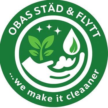 Obas Städ & Flytt logo