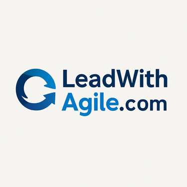 Lead with Agile logo