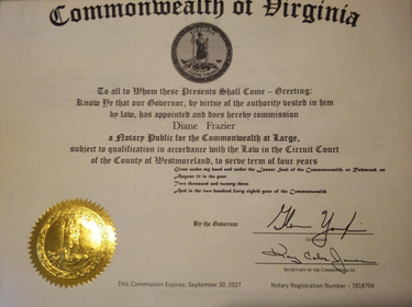 Frazier Notary & Legal Consultants logo