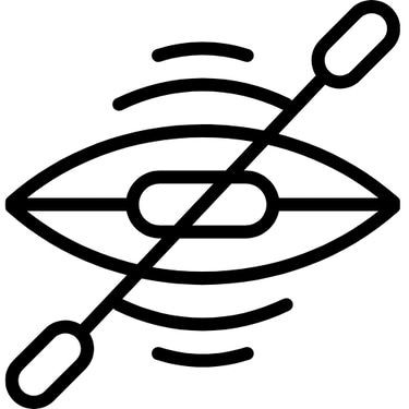 Kayaks in Fishing logo