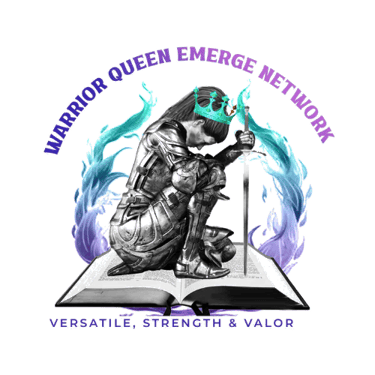 The Warrior Queen Emerge Network logo