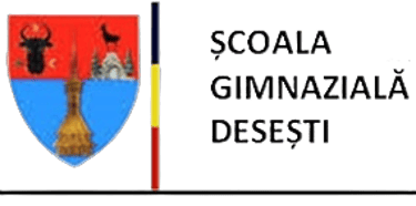 Școala Gimnazială Desești logo