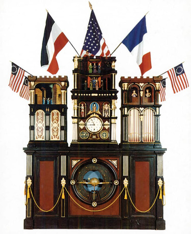 Houston Clock Musuem Showcasing clocks from France and the U.S.. gordon goss logo