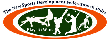 THE NEW SPORTS DEVELOPMENT FEDERATION OF INDIA & WOMEN SELF DEFENCE ACADEMY logo