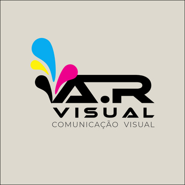 A.R Visual logo