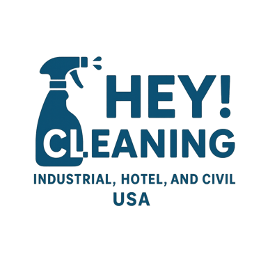 Hey¡ Cleaning logo