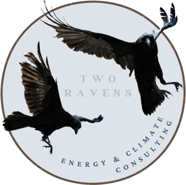 Two Ravens Energy & Climate Consulting logo