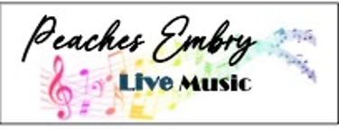 Peaches Embry Live Music logo
