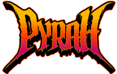 pyrah, french metal band since 2014 logo