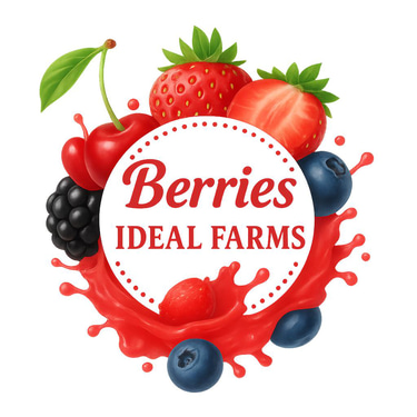 BERRIES IDEAL FARMS logo