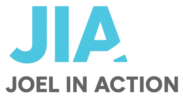 Joel in action (JIA) logo
