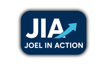 Joel in action (JIA) logo