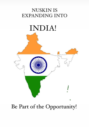 India Nuskin Opportunity Business Wellness logo