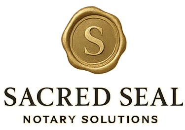 Sacred Seal Notary Solutions logo