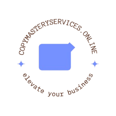 Professional copywriting service logo