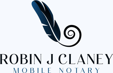 Robin Claney Mobile Notary logo