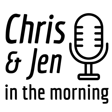 Chris and Jen in the Morning logo
