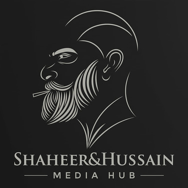 SHAHEER & HUSSAIN MEDIA HUB logo