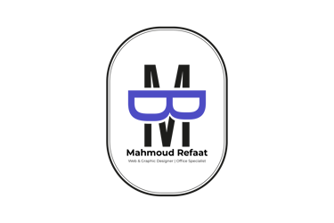 Mahmoud Refaat, graphic designer logo
