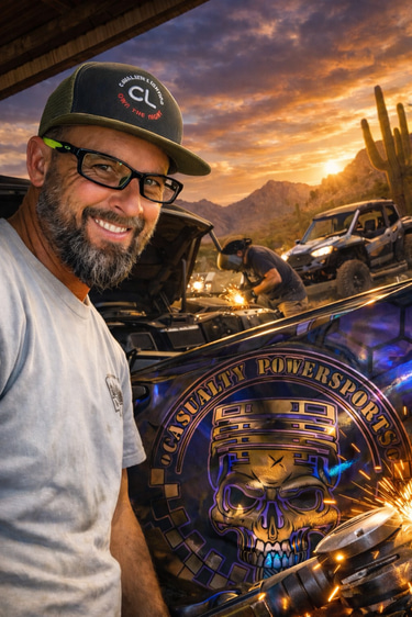 Casualty Powersports logo