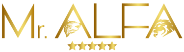 Barbearia Mr Alfa logo