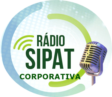SIPAT COM RADIO CORPORATIVA NO REFEITORIO logo