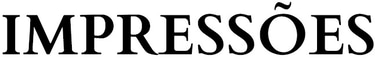 IMPRESSÕES logo