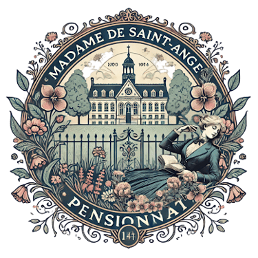le pensionnat de madame de saint ange logo