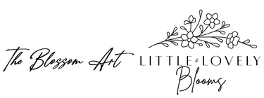 the blossom art logo