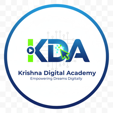 Krishna Digital Academy — Empowering Dreams Digitally logo