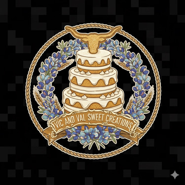 vic and val sweet creations logo