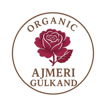 Ajmeri Organic Gulkand logo