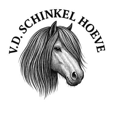 Shetlandpony stal v.d. Schinkel Hoeve logo