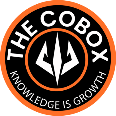 The Cobox - knowledge is growth logo