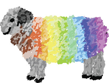 Rainbow Sheep Shoppe logo