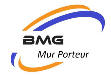 BMG mur porteur logo