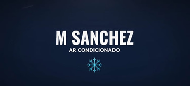 m sanchez ar condicionado logo